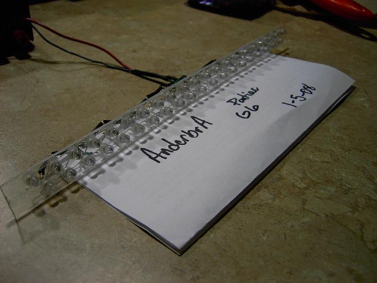 Pontiac G6 LED 3rd Brake Light Kit